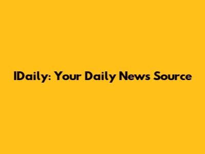 IDaily: Your Daily News Source