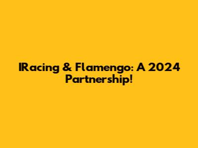 IRacing & Flamengo: A 2024 Partnership!