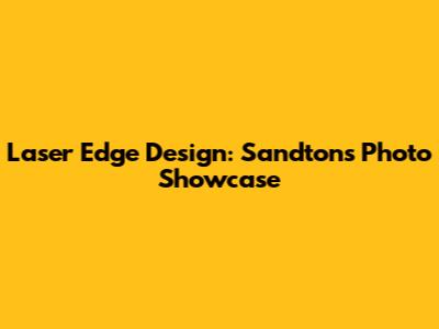 Laser Edge Design: Sandton's Photo Showcase
