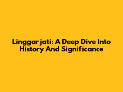 Linggarjati: A Deep Dive Into History And Significance