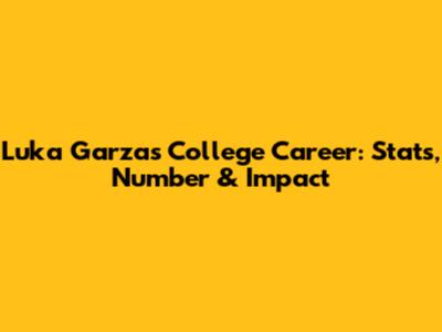 Luka Garza's College Career: Stats, Number & Impact