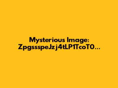 Mysterious Image: ZpgssspeJzj4tLP1TcoT0...