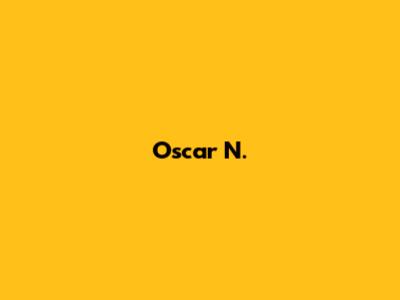 Oscar N.