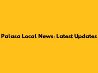 Palasa Local News: Latest Updates