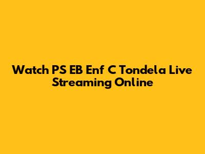 Watch PS EB Enf C Tondela Live Streaming Online